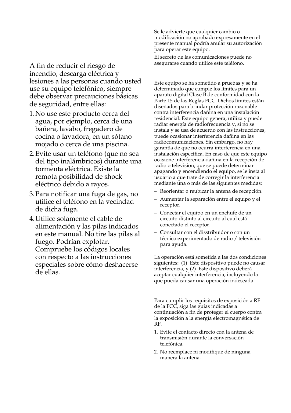 Importantes instrucciones de seguridad, Guarde estas instrucciones | Sony SPP-S2730 User Manual | Page 4 / 84