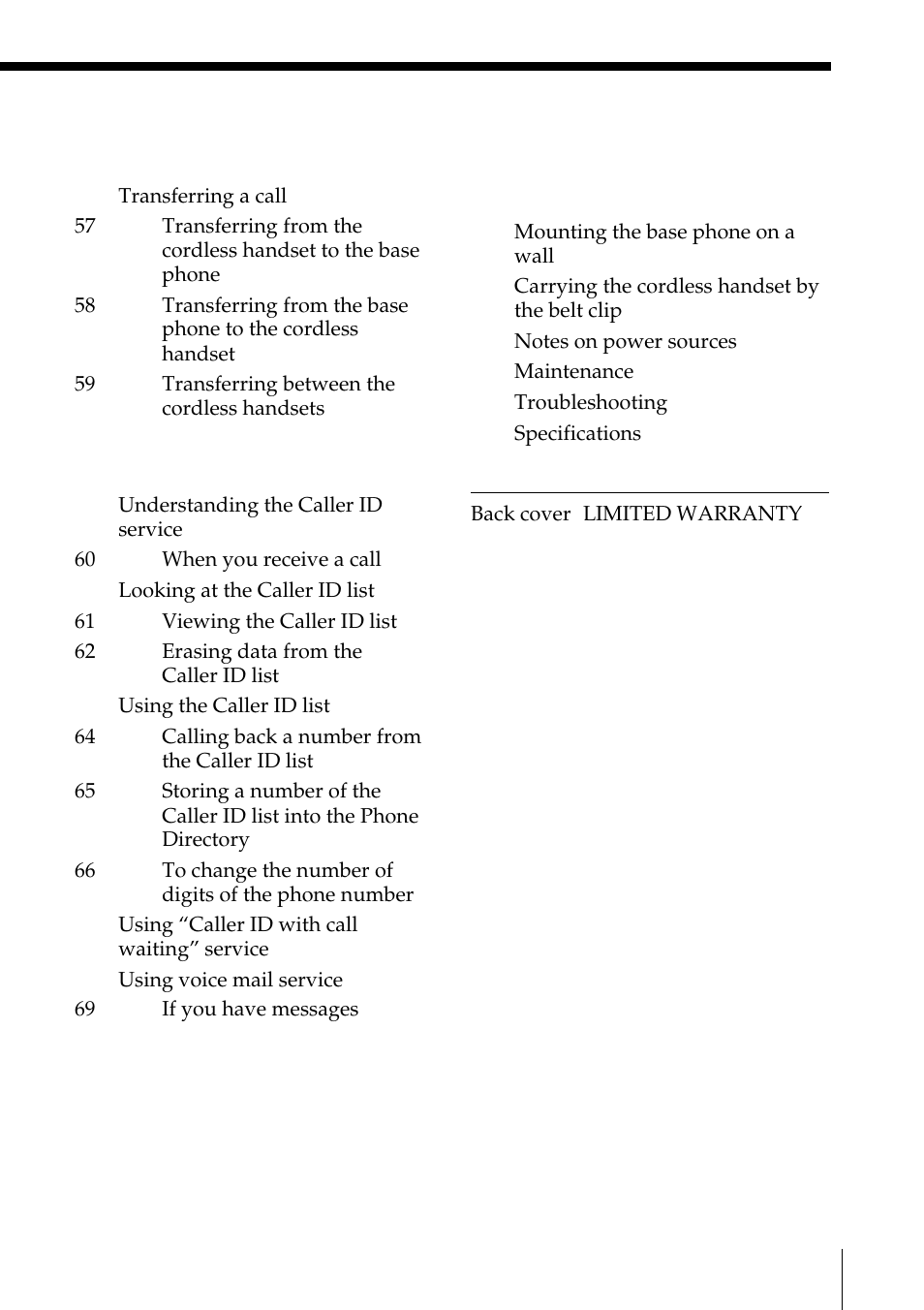 Sony SPP-S2730 User Manual | Page 7 / 84