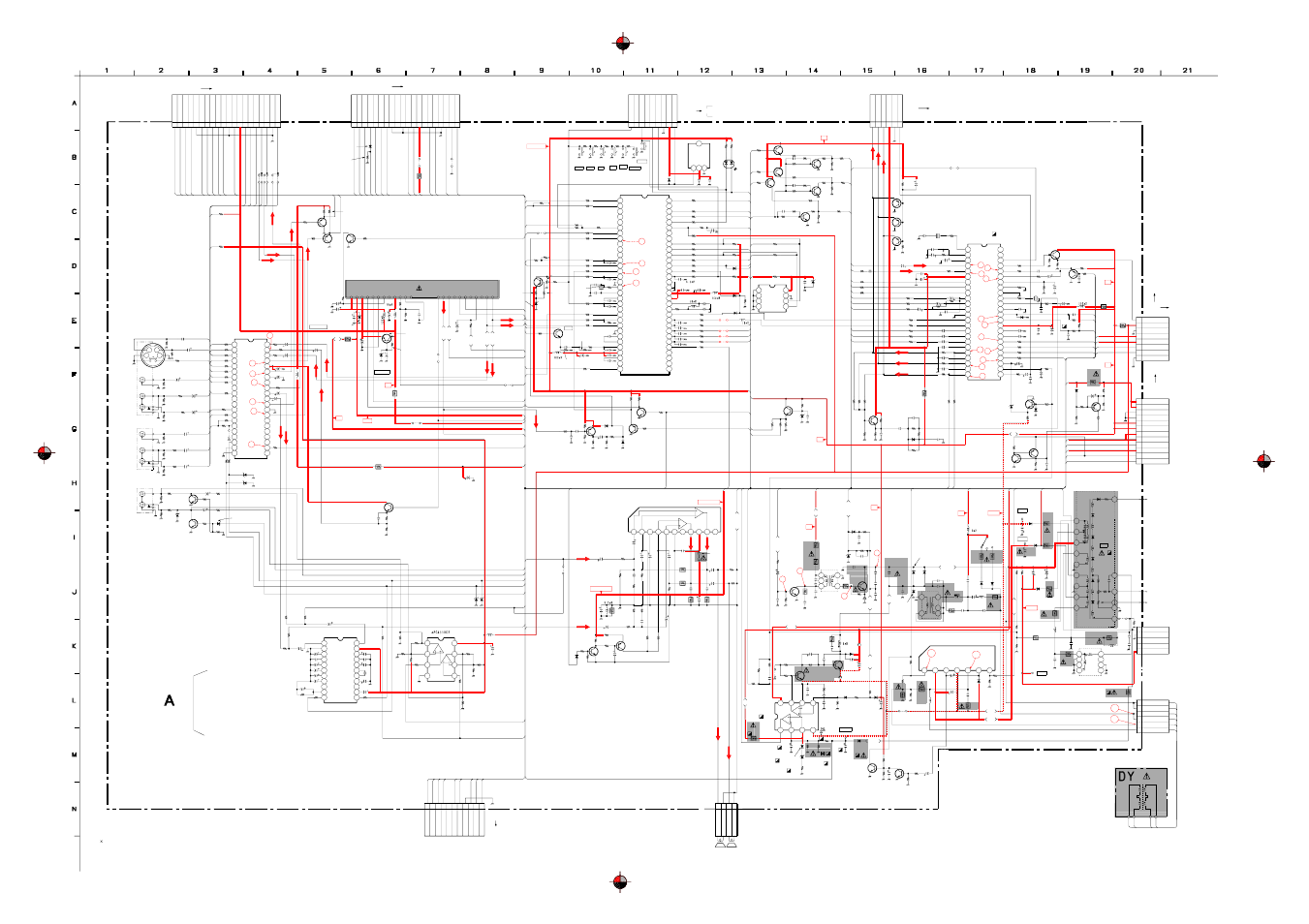 A schematic | Sony KV 32S45 User Manual | Page 25 / 85