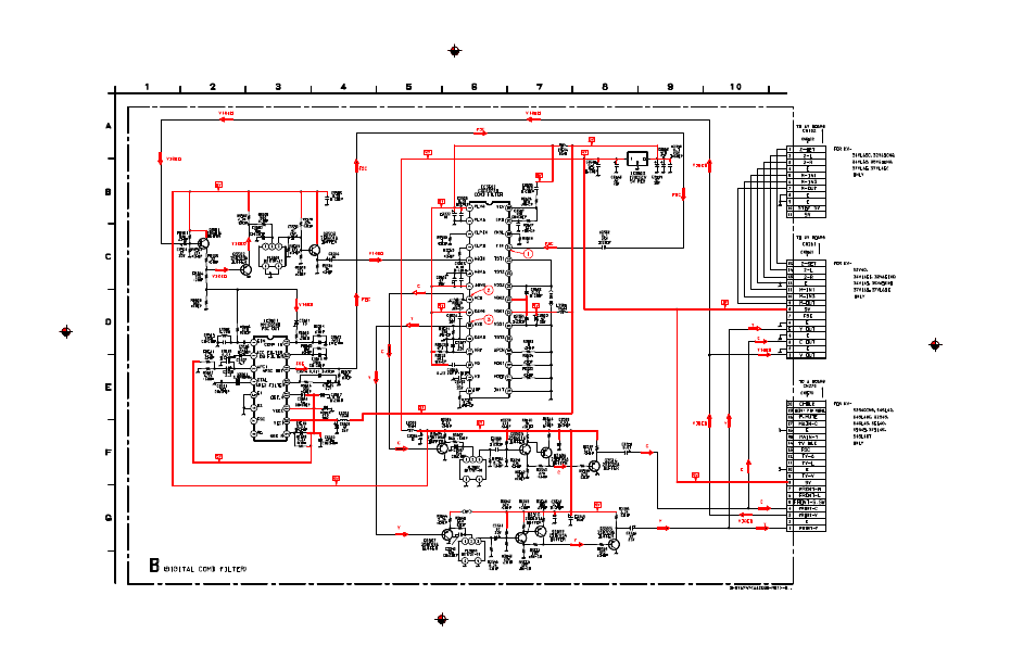 B schematic | Sony KV 32S45 User Manual | Page 27 / 85