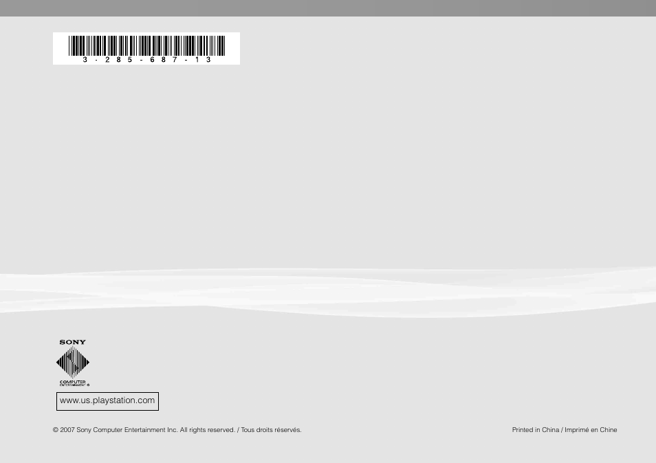 Sony 40GB Playstation 3 3-285-687-13 User Manual | Page 100 / 100