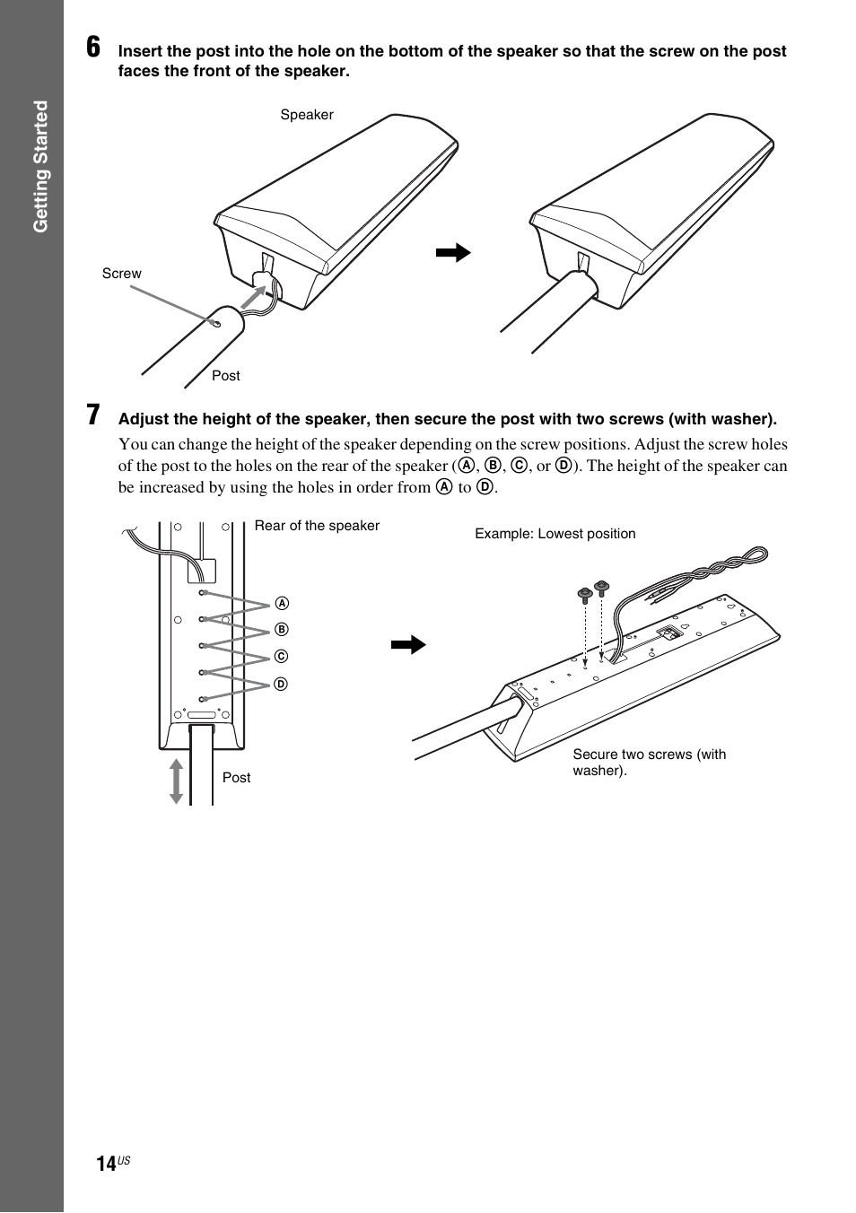 Sony DAV-HDZ485 User Manual | Page 14 / 104