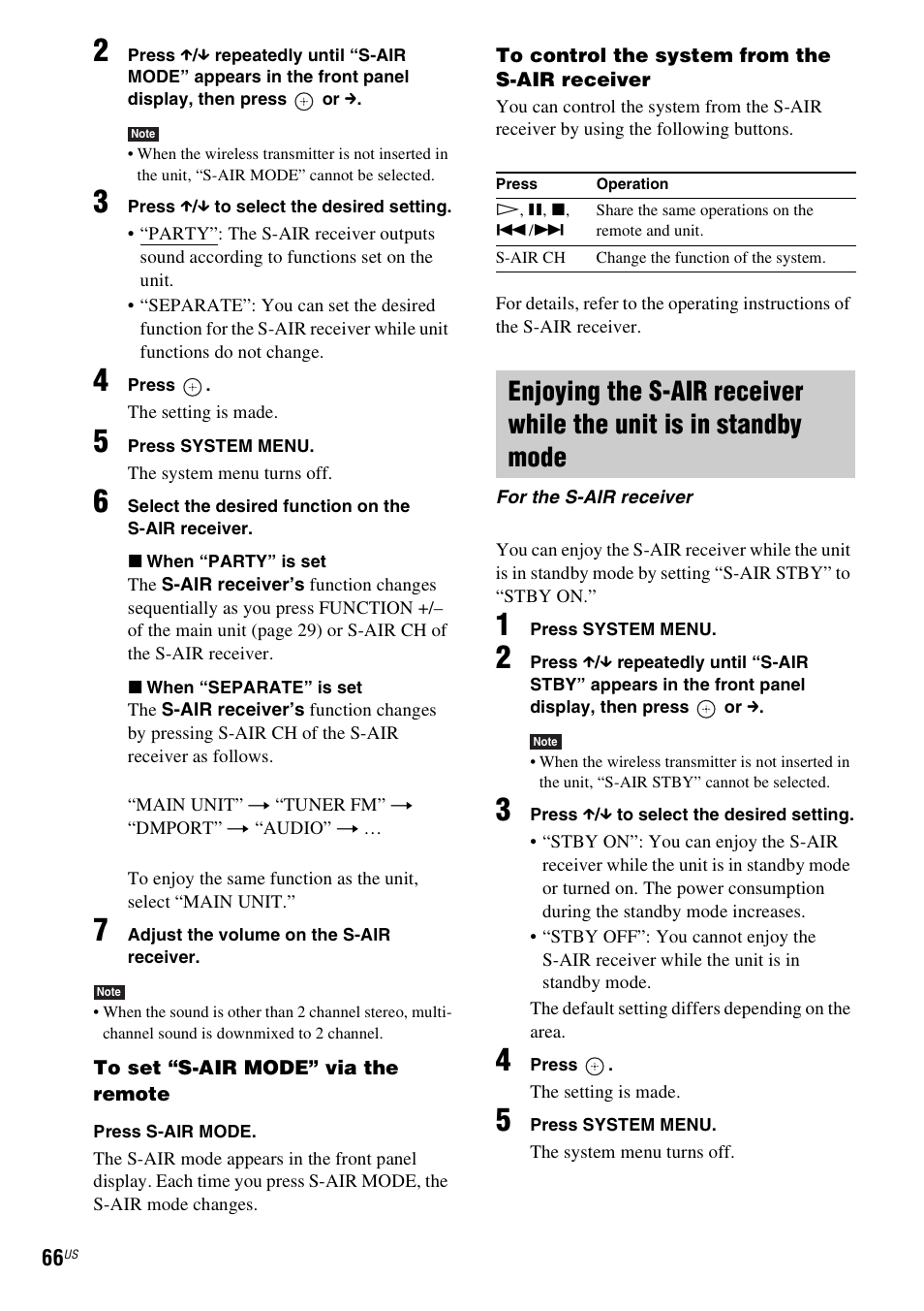 Sony DAV-HDZ485 User Manual | Page 66 / 104