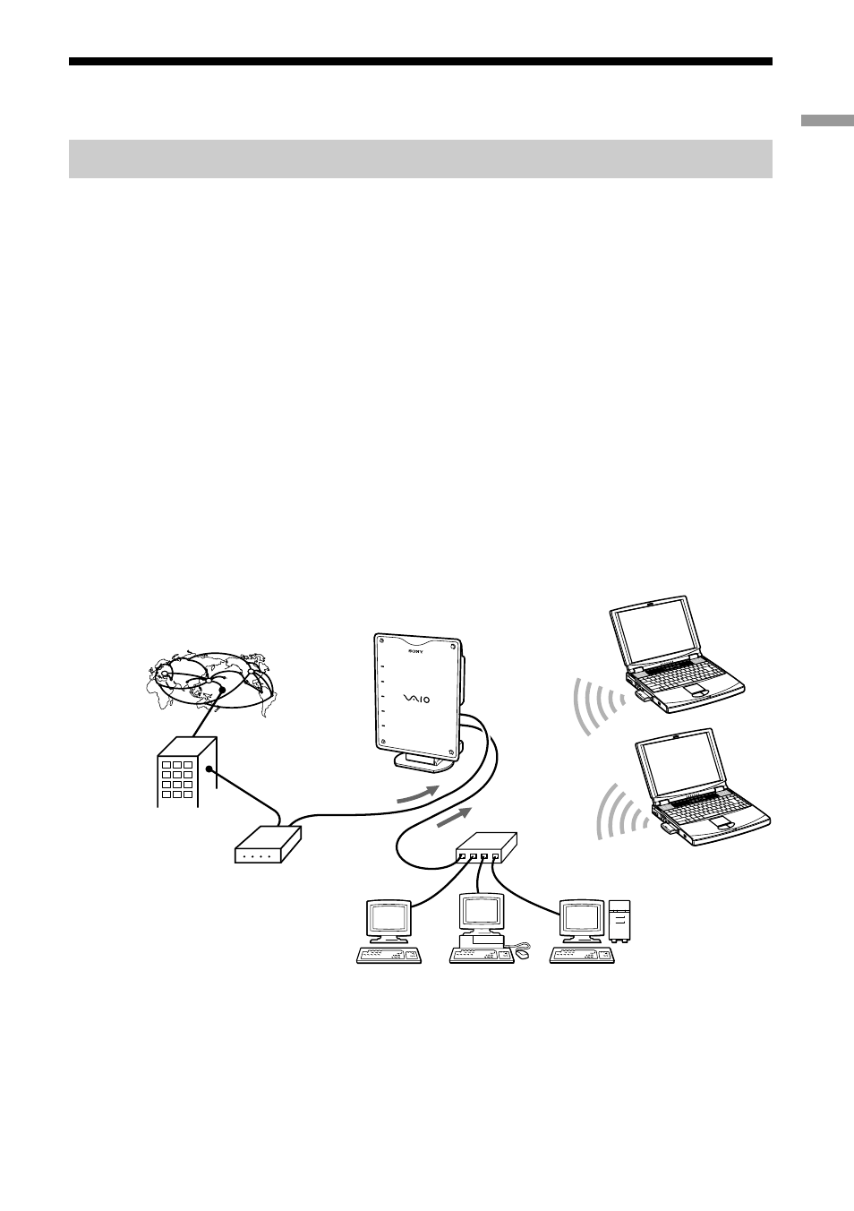 Getting started, Overview, What you can do with your wireless | Lan access point | Sony PCWA-A500 User Manual | Page 7 / 32
