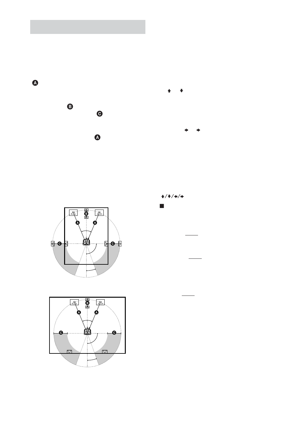 Setting up your speakers, Positioning the speakers | Sony DHC-FL5D User Manual | Page 14 / 76