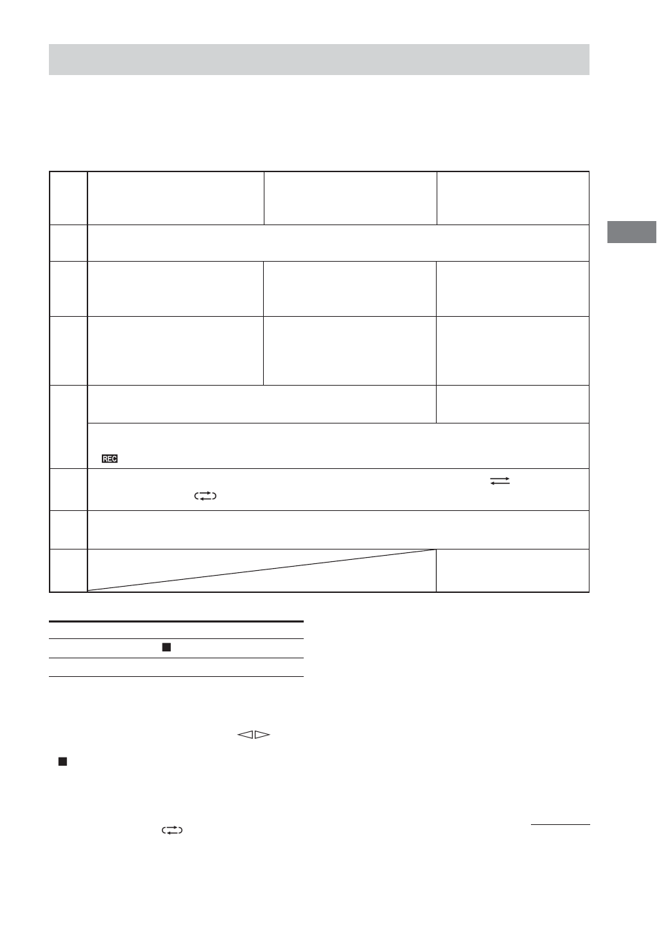 Recording to a tape | Sony DHC-FL5D User Manual | Page 45 / 76