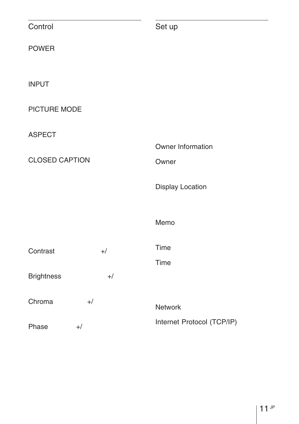 Sony BKM-FW32 User Manual | Page 11 / 100