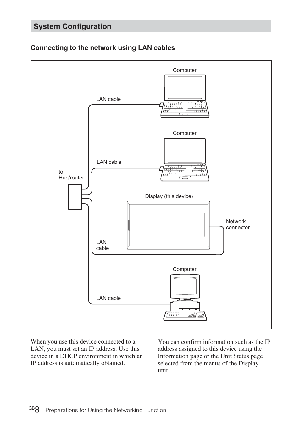 System configuration | Sony BKM-FW32 User Manual | Page 22 / 100
