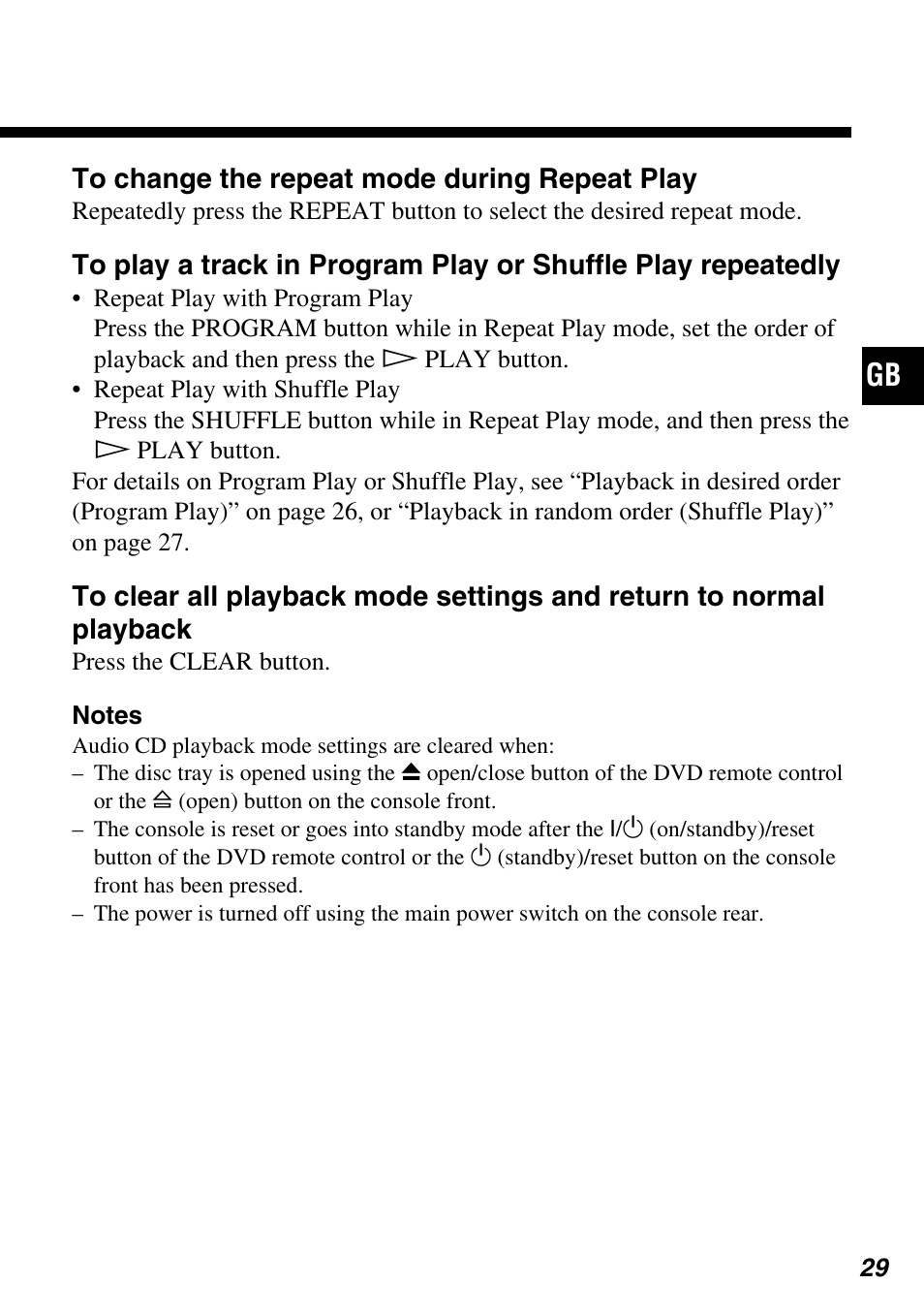 Sony SCPH-10420 G User Manual | Page 29 / 104