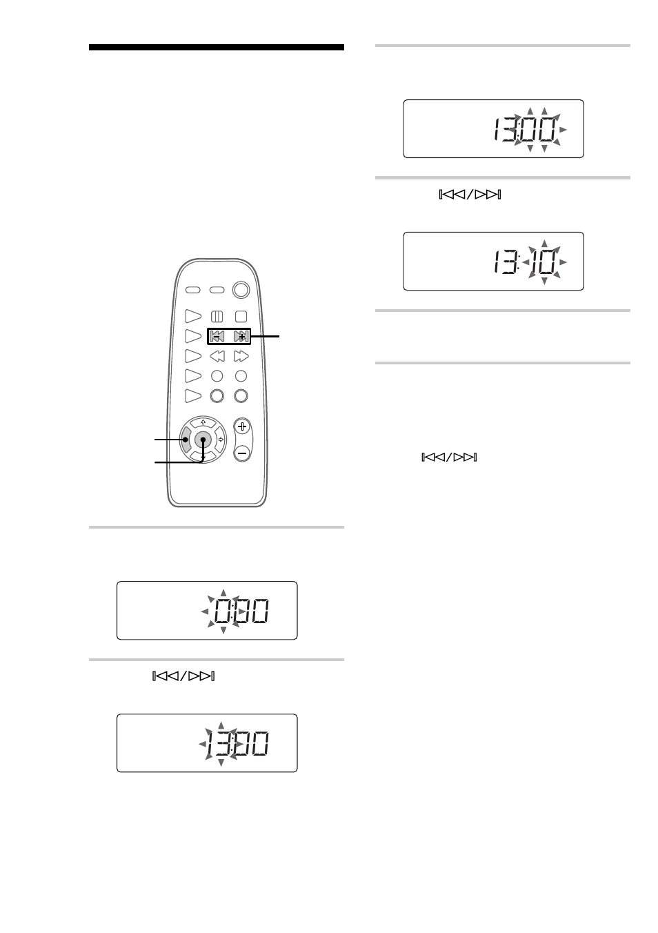 Step 2: setting the time | Sony CMT-CP1 User Manual | Page 6 / 36