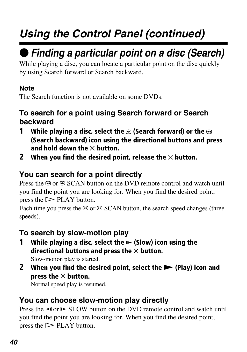 Sony SCPH-97042 User Manual | Page 40 / 170