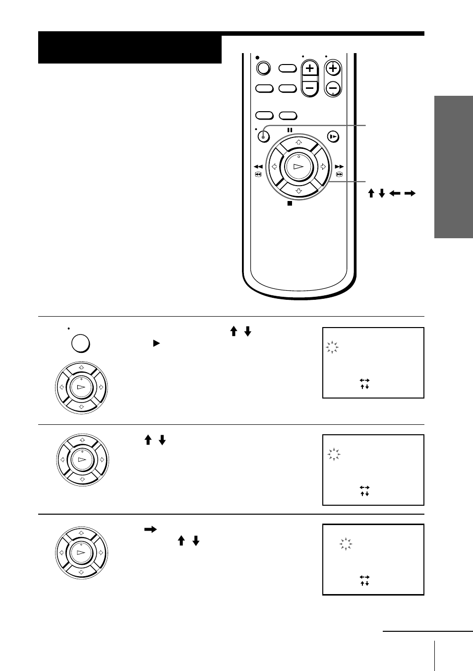 Step 7 : setting the clock, Setting the clock, Step 7 | Getting started, Press / to flash the month and set the month using | Sony SLV-ED60ME User Manual | Page 17 / 48