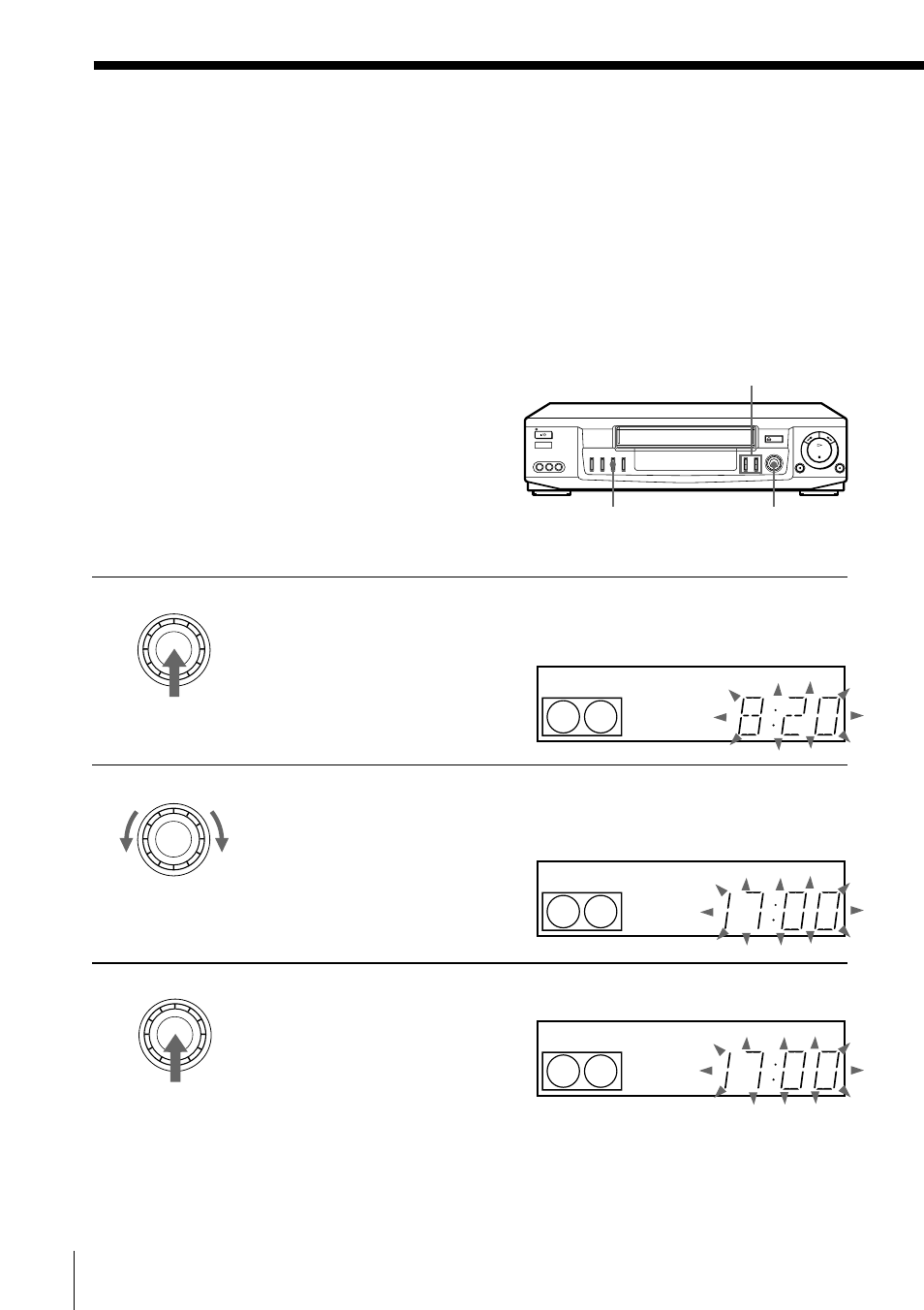 Recording tv programmes using the easy timer, Setting the easy timer | Sony SLV-ED60ME User Manual | Page 26 / 48