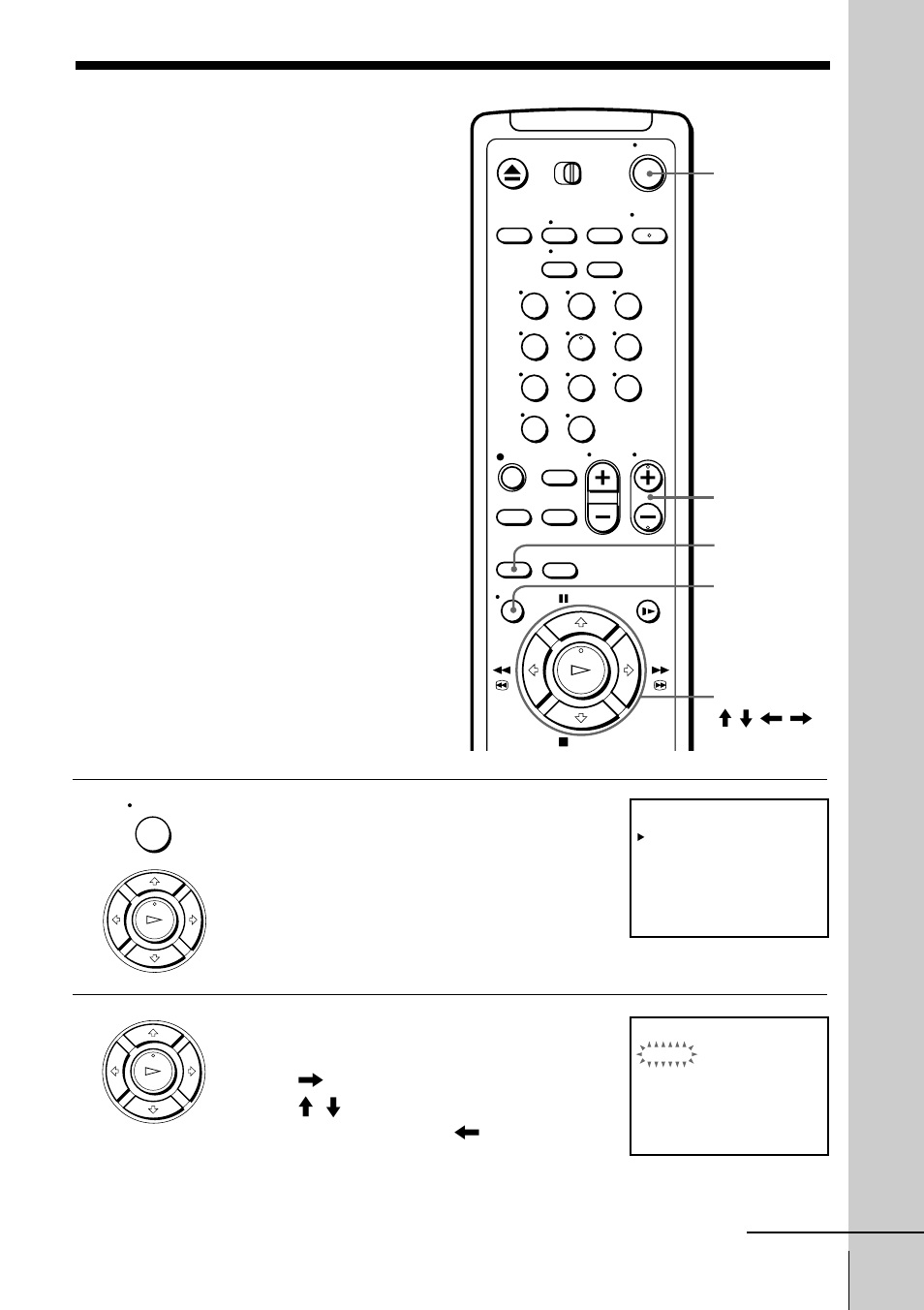 Setting the timer manually, Basic operations, On/standby input select menu ok | Continued prog | Sony SLV-ED60ME User Manual | Page 31 / 48