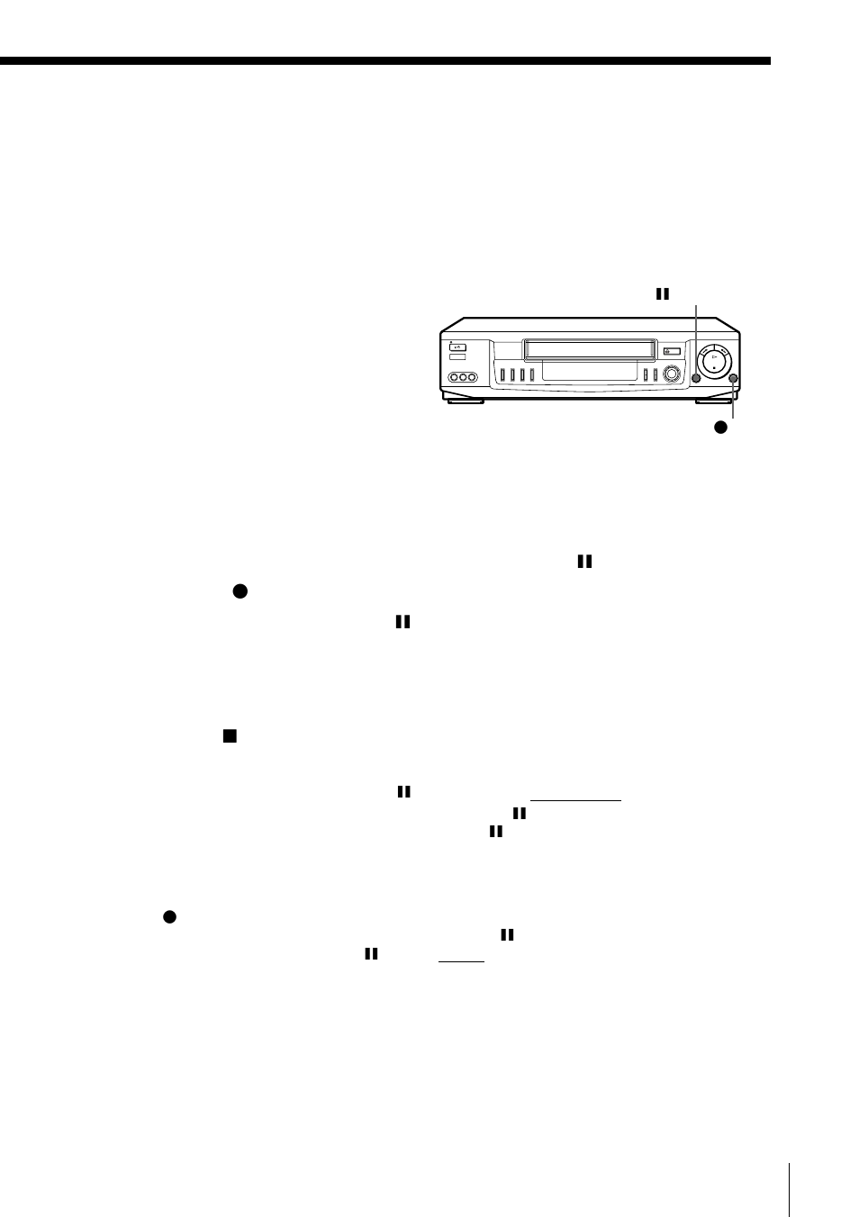 Operation (when recording on this vcr) | Sony SLV-ED60ME User Manual | Page 41 / 48
