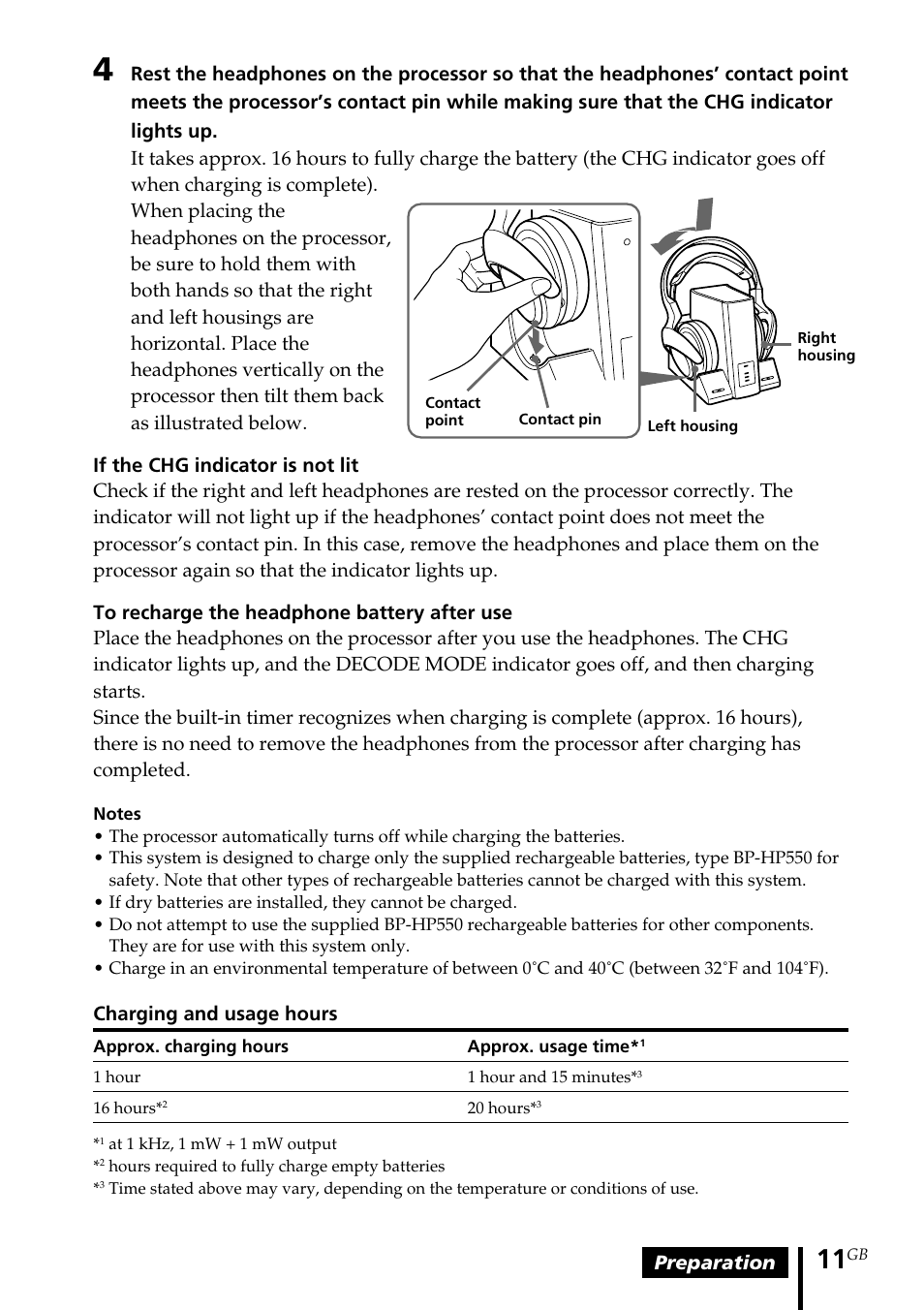 Sony MDR DS3000 User Manual | Page 11 / 108