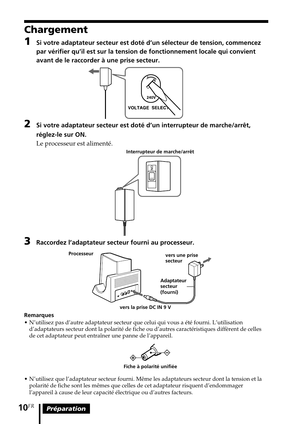 Chargement | Sony MDR DS3000 User Manual | Page 36 / 108