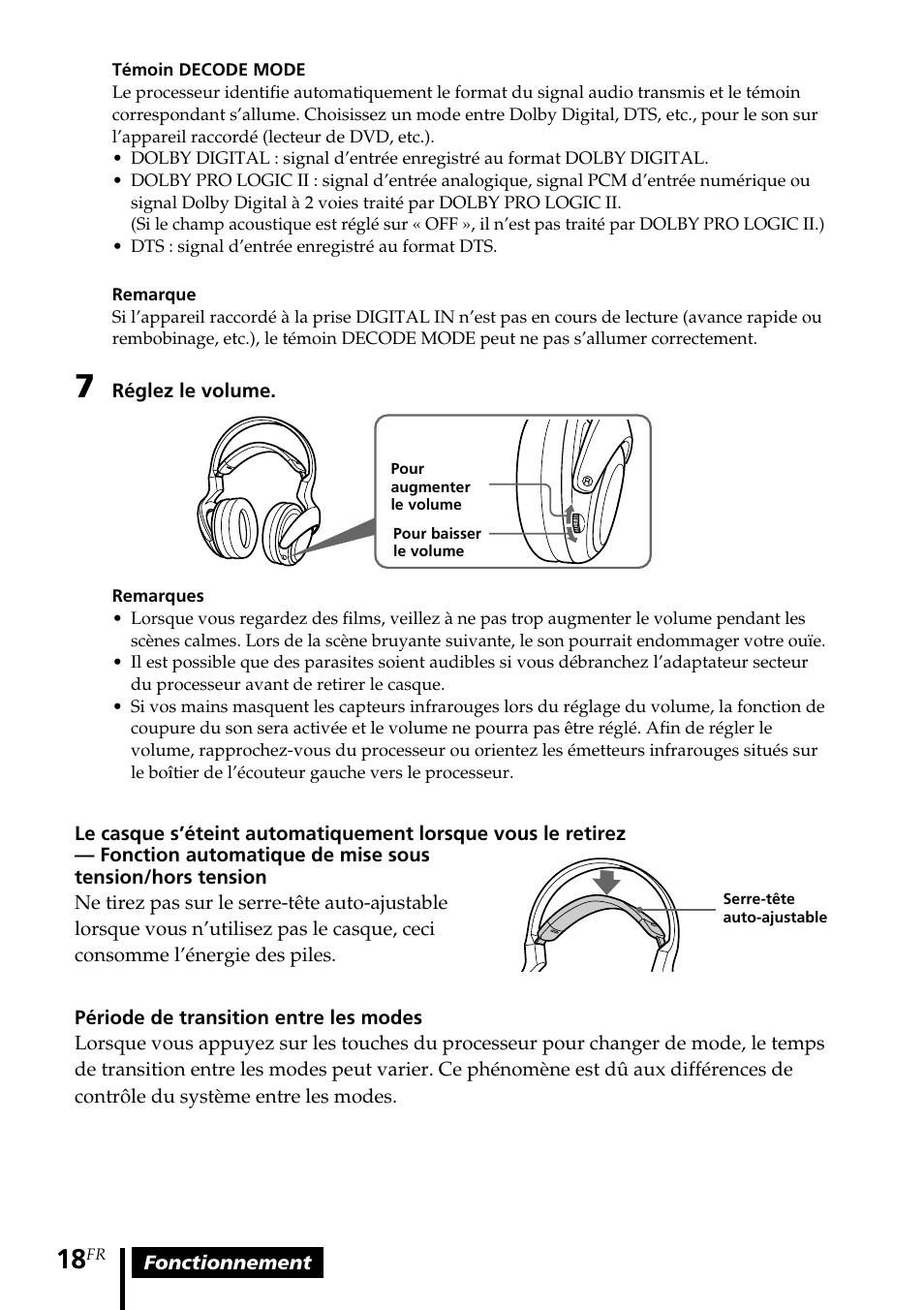 Sony MDR DS3000 User Manual | Page 44 / 108
