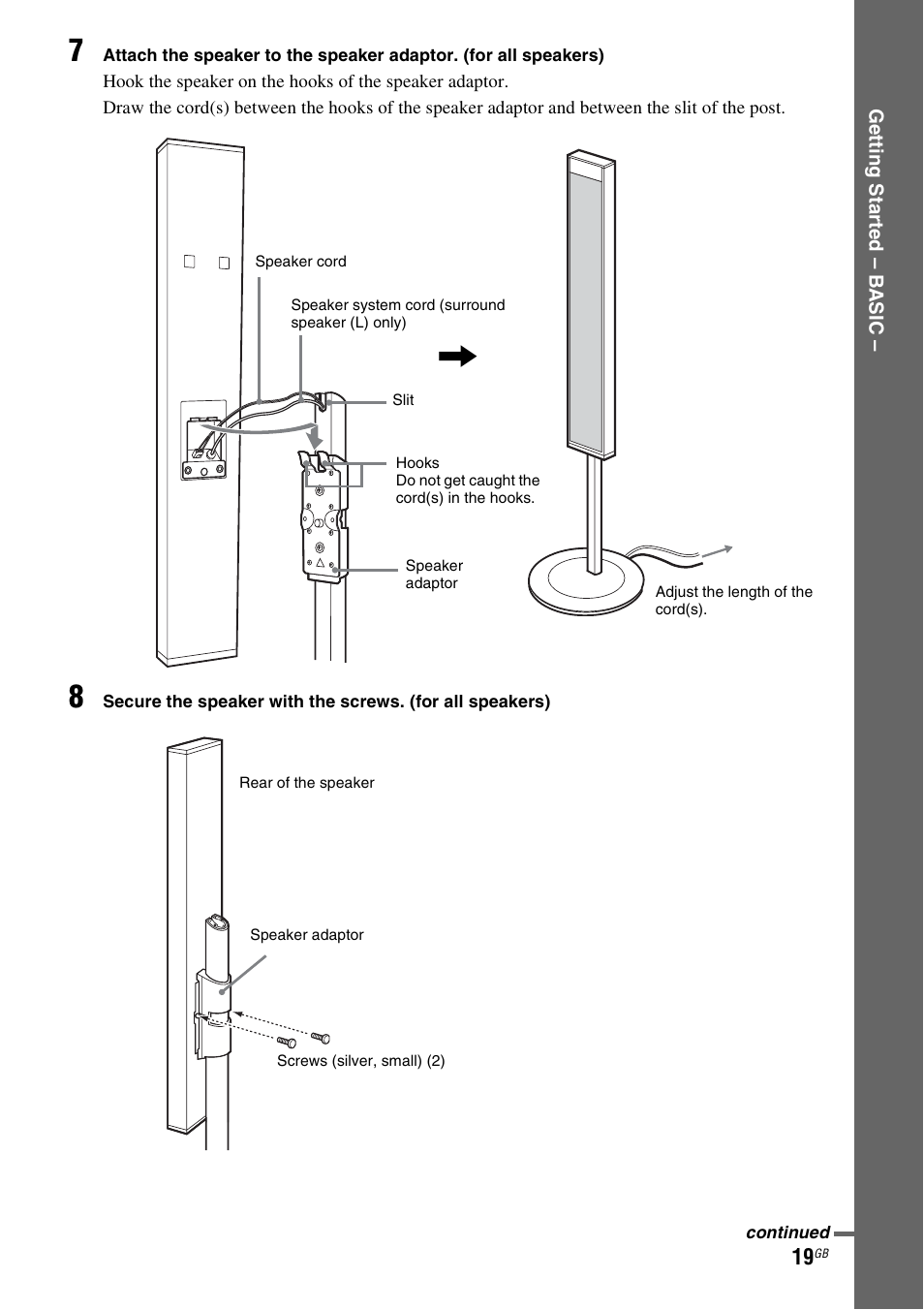 Sony DAV-LF1H User Manual | Page 19 / 127