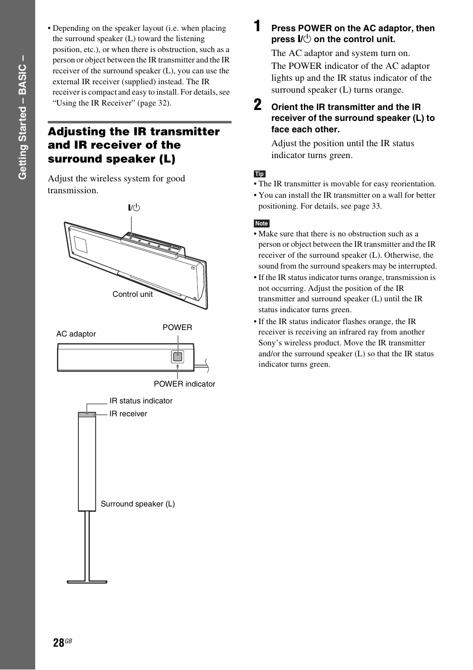 Sony DAV-LF1H User Manual | Page 28 / 127