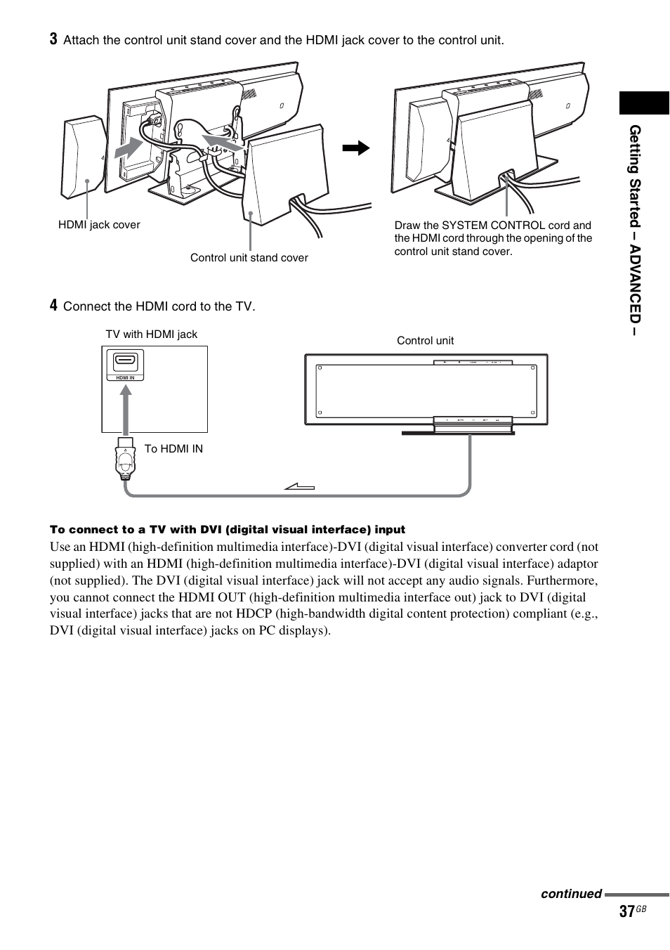 Sony DAV-LF1H User Manual | Page 37 / 127