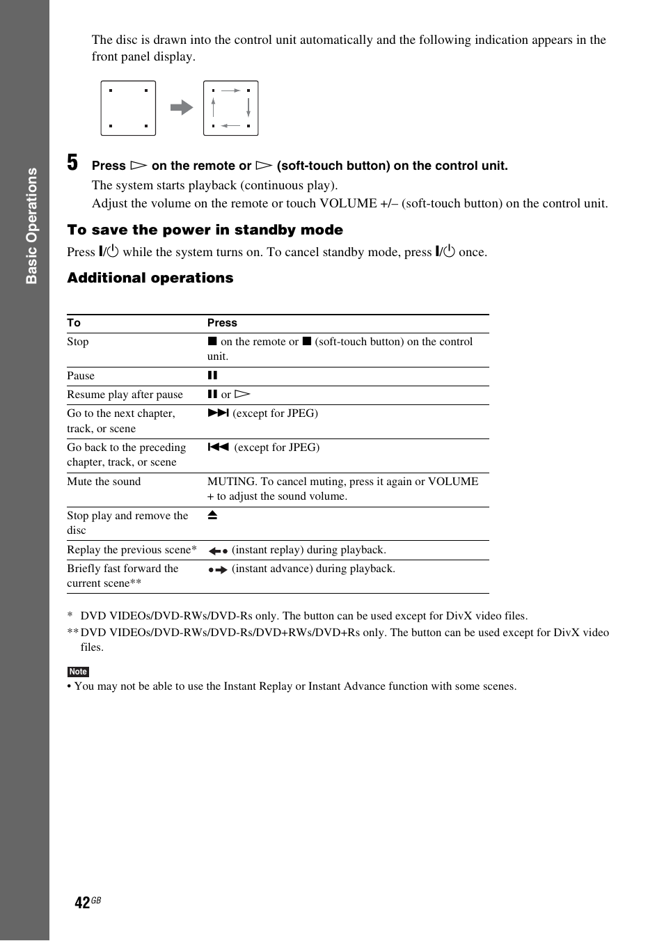 Sony DAV-LF1H User Manual | Page 42 / 127