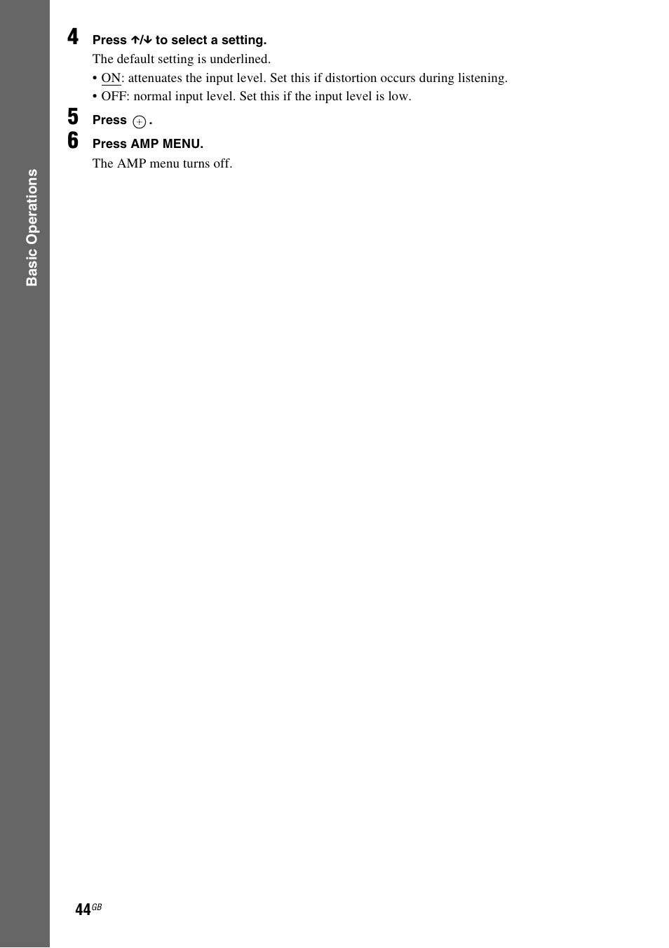 Sony DAV-LF1H User Manual | Page 44 / 127