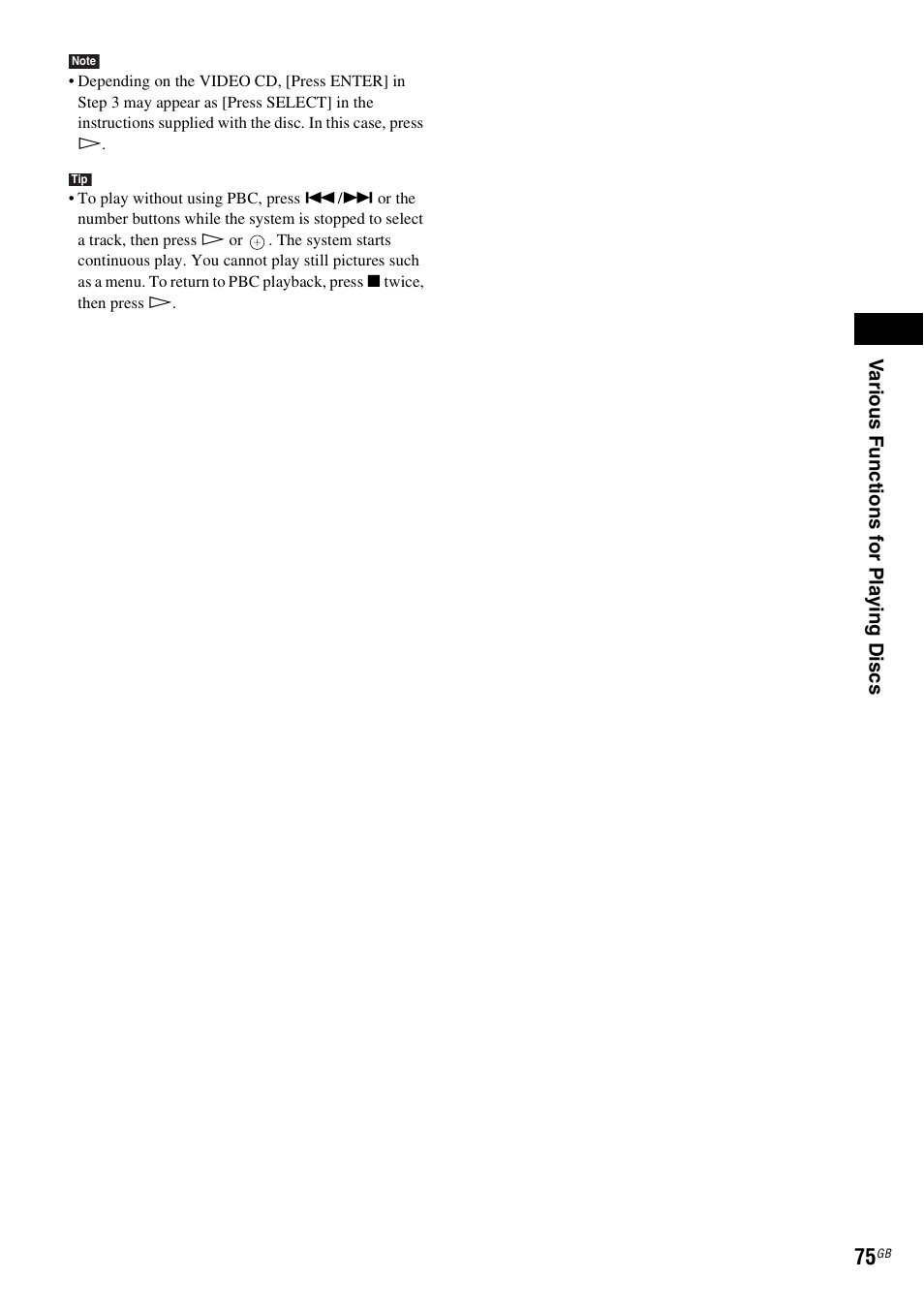 Sony DAV-LF1H User Manual | Page 75 / 127