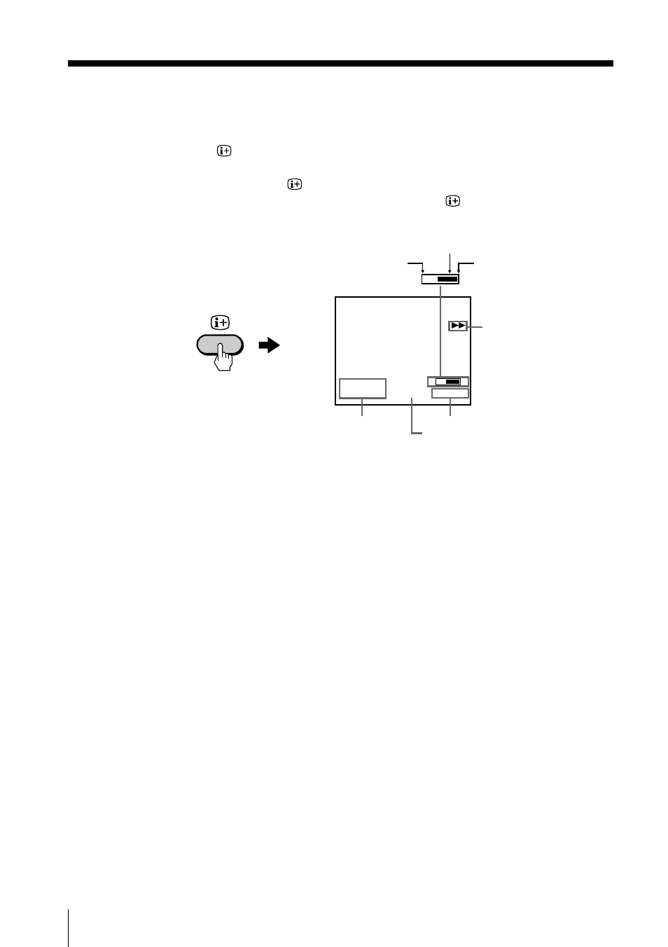 Displaying on-screen information, Playing a tape (continued), Resetting the tape counter | Sony Trinitron KV-VF21M70 User Manual | Page 18 / 62