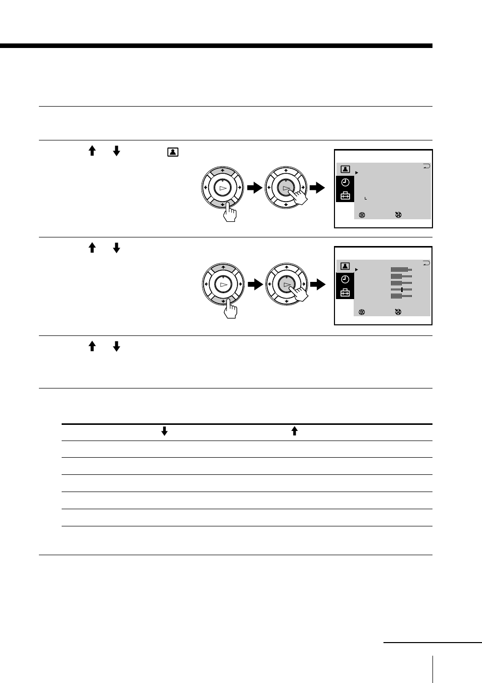 Changing the picture mode setting, Changing the picture mode, Setting | Sony Trinitron KV-VF21M70 User Manual | Page 35 / 62