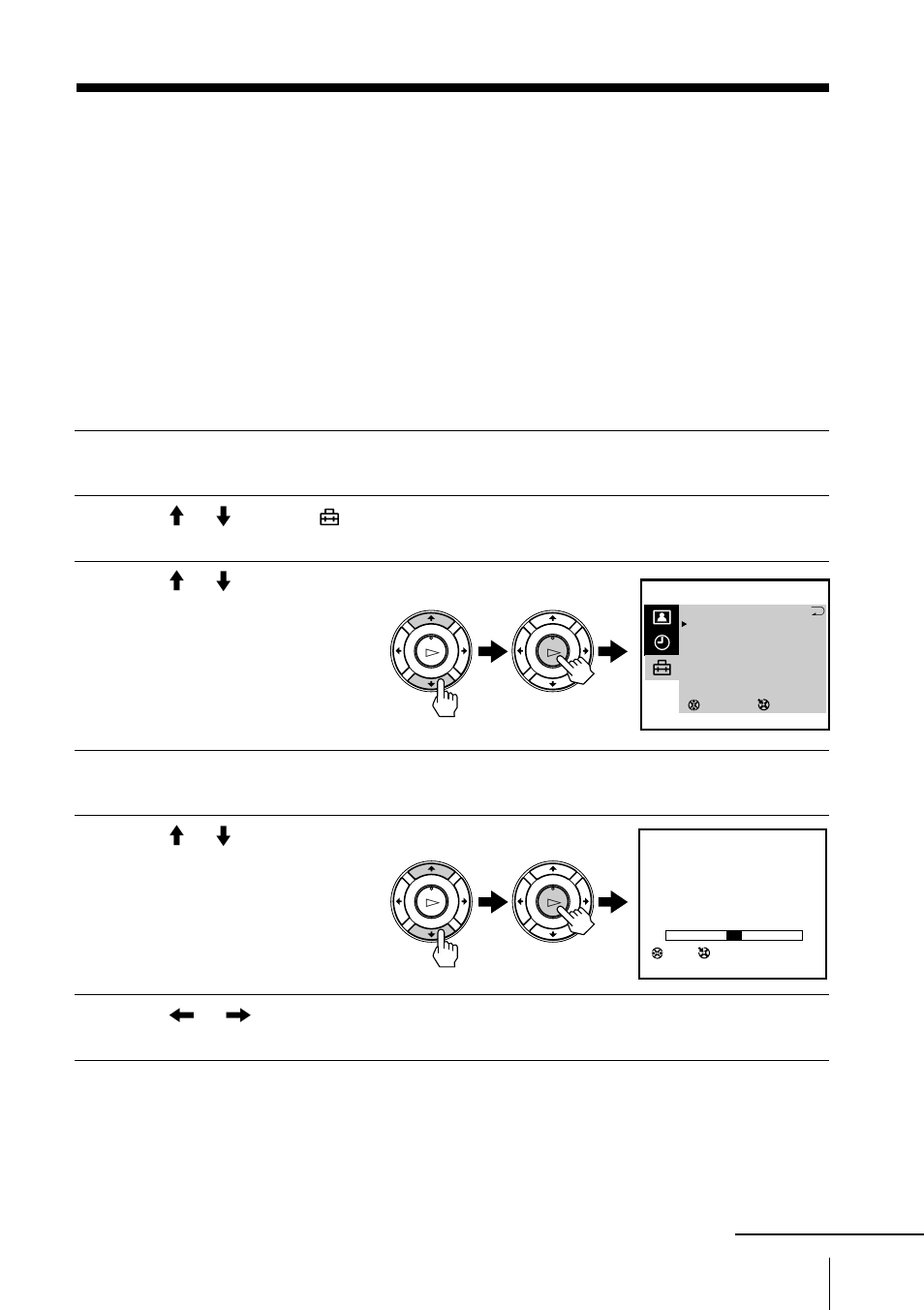 Tape options, Adjusting the tracking, Adjusting the tracking automatically | Adjusting the tracking manually | Sony Trinitron KV-VF21M70 User Manual | Page 37 / 62