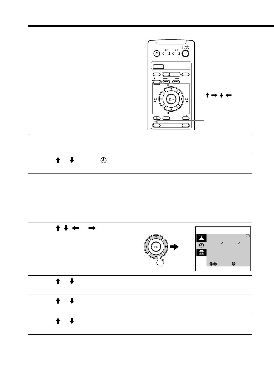 Switching on automatically, On timer, Switching on automatically — on timer | Press menu, Press m or m to select , then press enter, Press m or m to select time, then press enter, Press m or m to select source, then press enter | Sony Trinitron KV-VF21M70 User Manual | Page 44 / 62