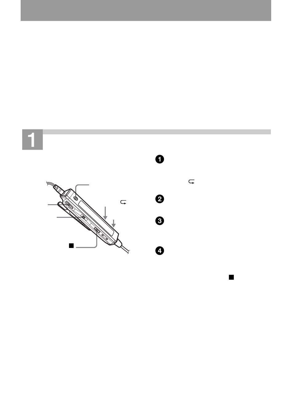 Listening to the radio, Turn on the radio | Sony MZ-NF610 User Manual | Page 25 / 116