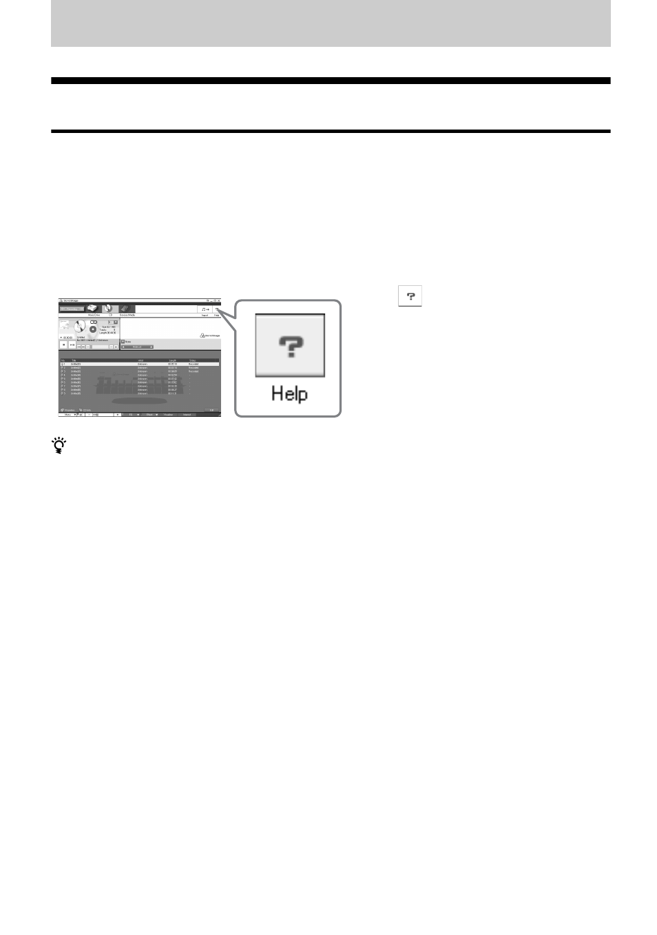 Advanced operations, Using other functions, Using the sonicstage online help | Sony MZ-NF610 User Manual | Page 96 / 116