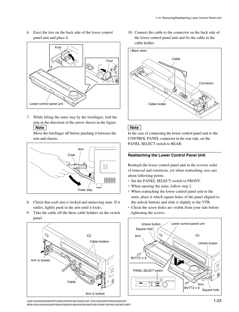 Sony HDW-2000 User Manual | Page 29 / 48