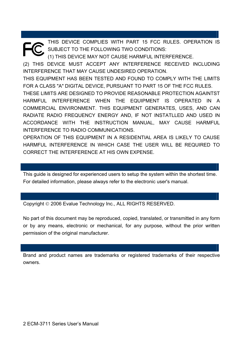 Sony ECM-3711 User Manual | Page 2 / 101