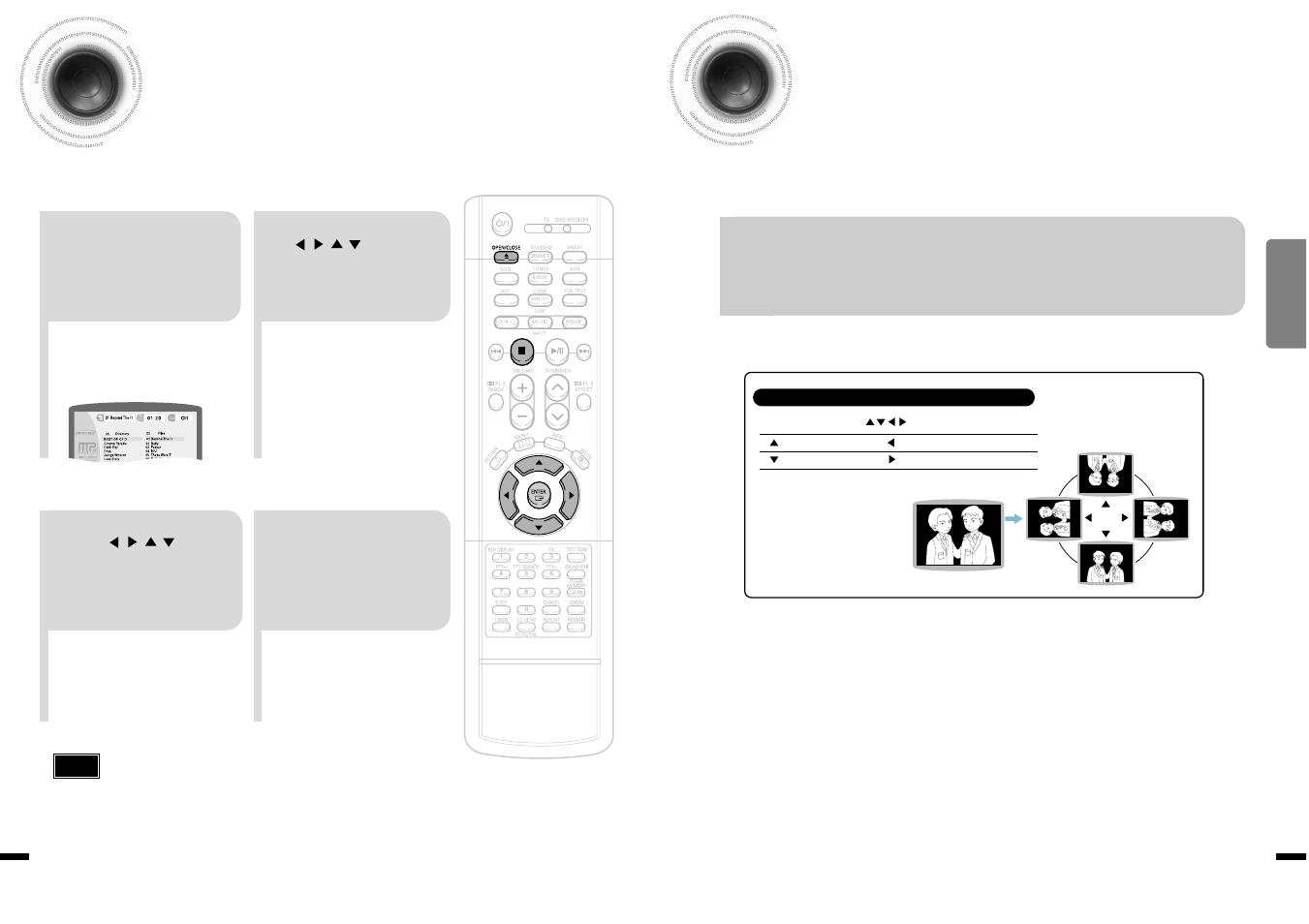 Mp3- cd playback, Jpeg disc playback, Mp3-cd playback | 23 jpeg disc playback | Samsung HT-DS1870 User Manual | Page 13 / 40