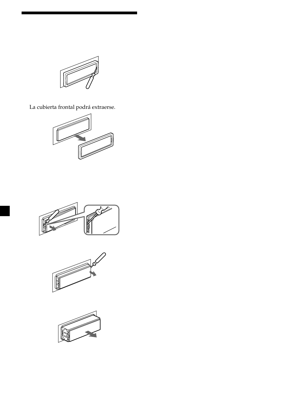 34 desmontaje de la unidad | Sony MDX-C8500X User Manual | Page 110 / 116