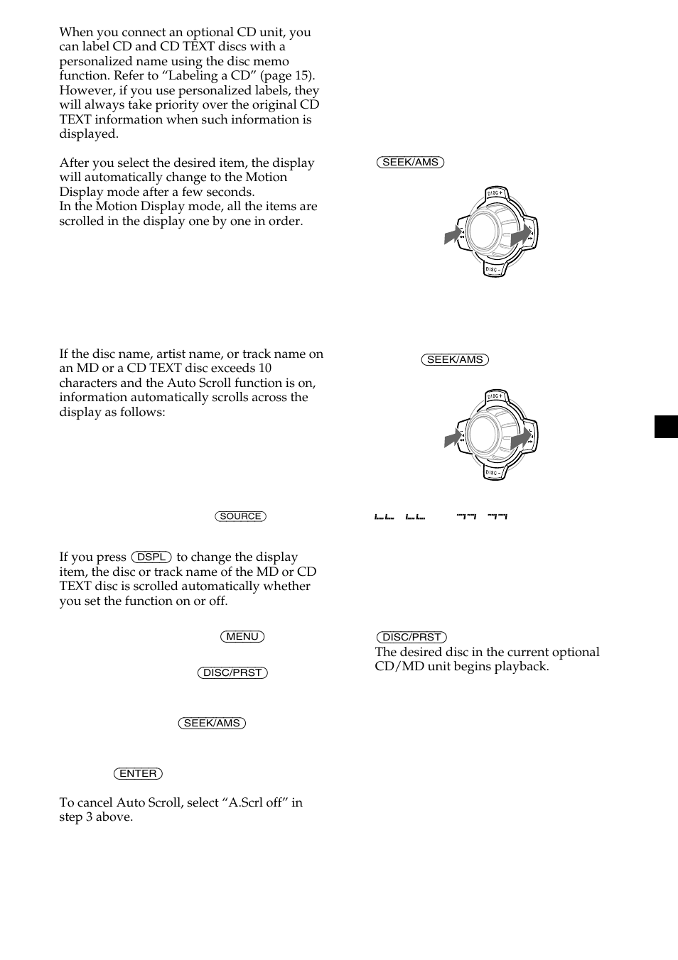 Sony MDX-C8500X User Manual | Page 13 / 116