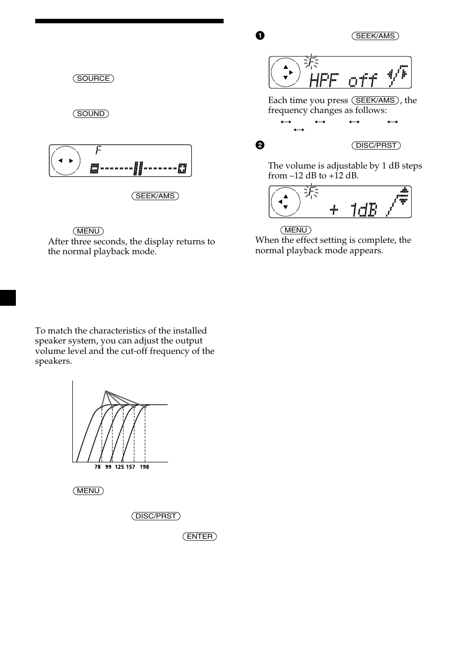 24 adjusting the front and rear fader | Sony MDX-C8500X User Manual | Page 24 / 116