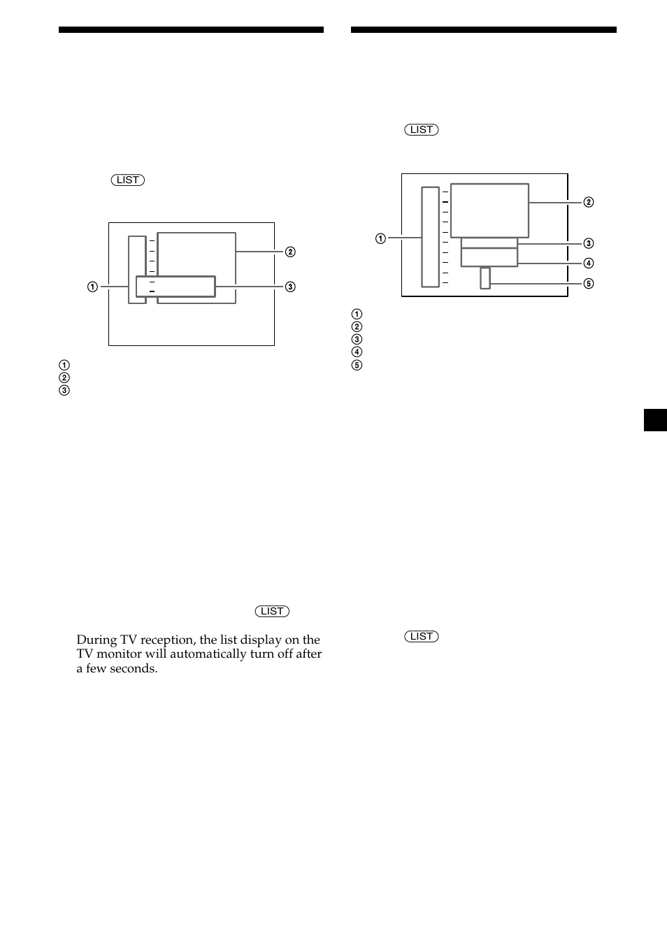 31 storing the tv channel names, Displaying the information stored on discs, Turning off the display | Sony MDX-C8500X User Manual | Page 31 / 116