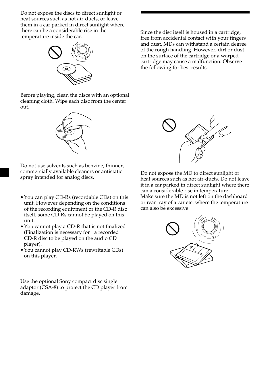 Sony MDX-C8500X User Manual | Page 4 / 116