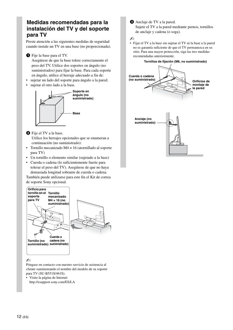 Sony SU-B551S User Manual | Page 40 / 60