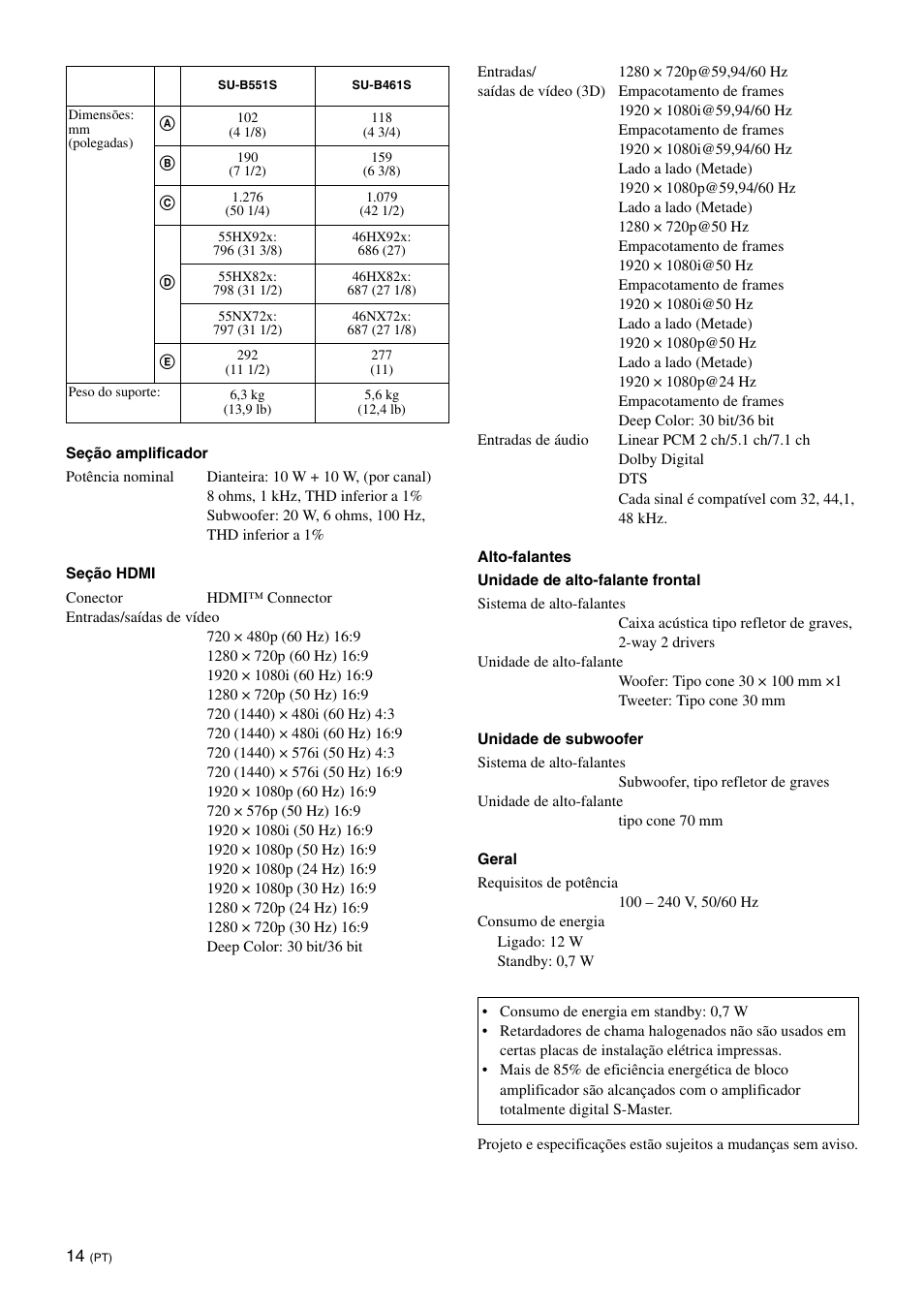 Sony SU-B551S User Manual | Page 58 / 60