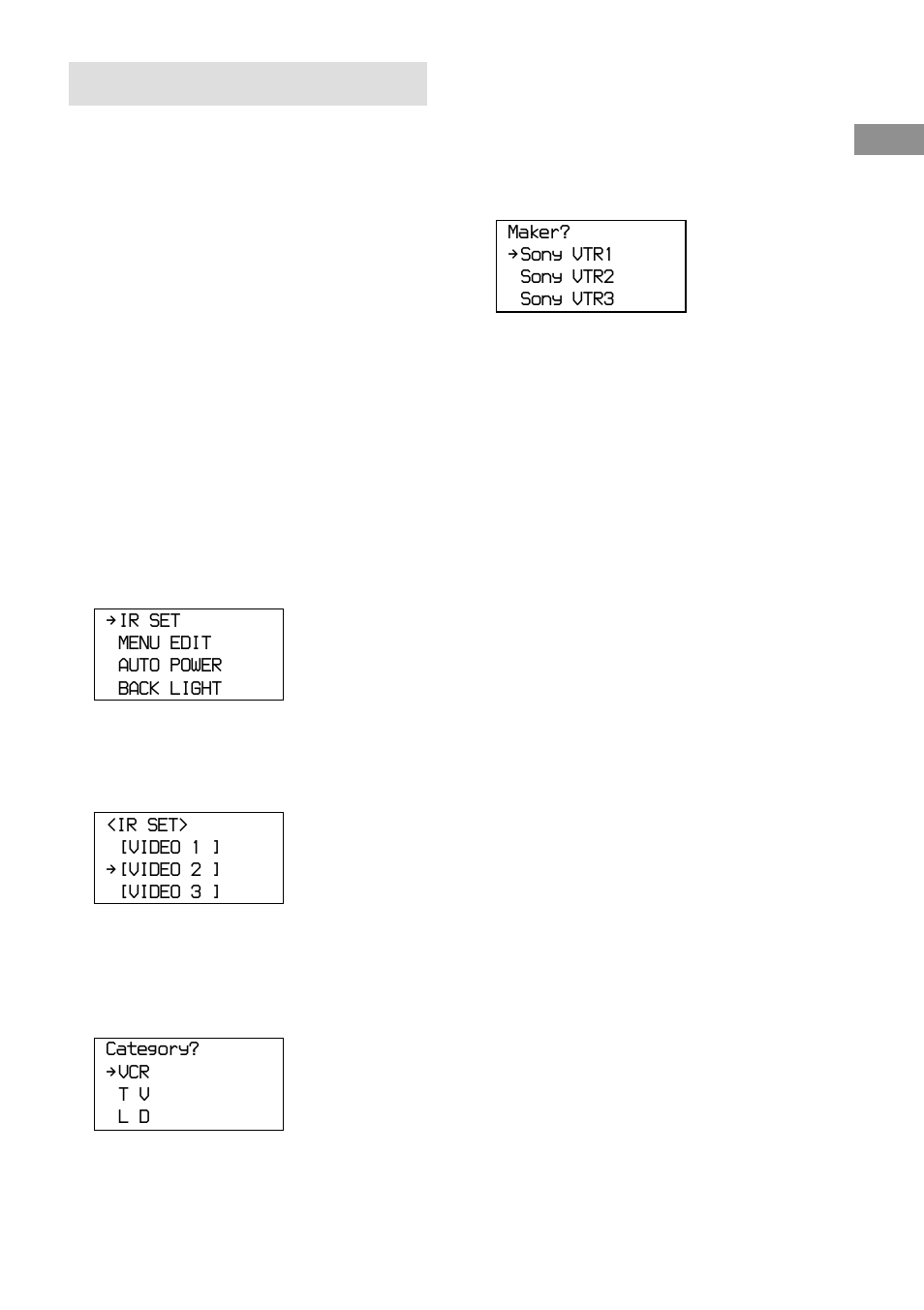 Programming the remote | Sony RM-LP211 User Manual | Page 15 / 24