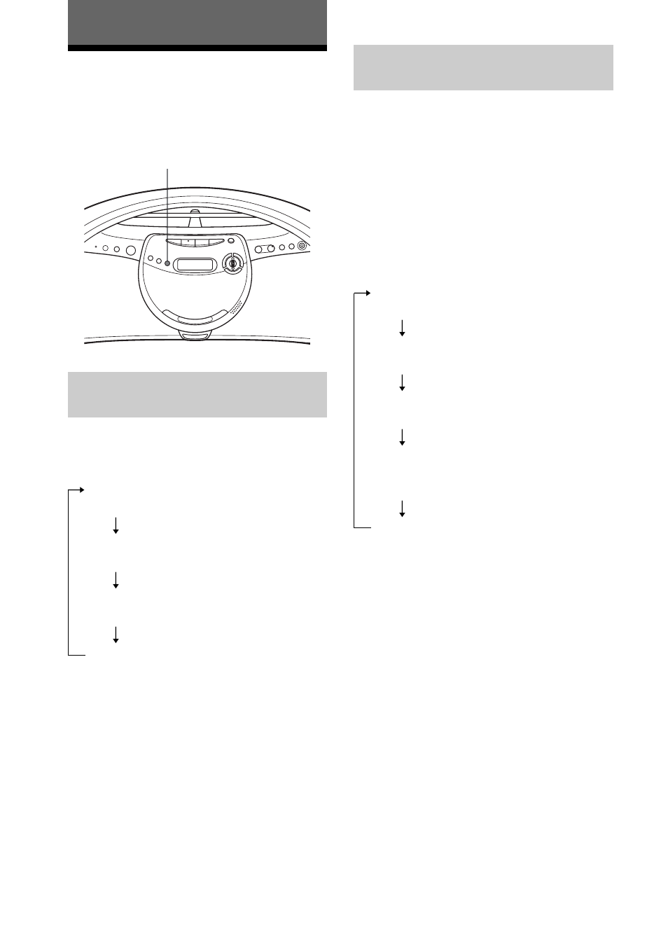 The cd player, Using the display, 12 the cd player | Checking the information on an audio cd, Checking the information on an atrac cd/mp3 cd | Sony ZS-YN7 User Manual | Page 12 / 32