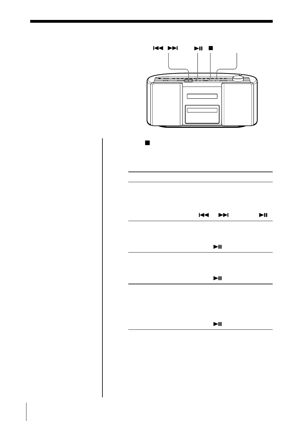 Playing tracks repeatedly (repeat play), Playing tracks repeatedly | Sony ZS-2000 User Manual | Page 10 / 36