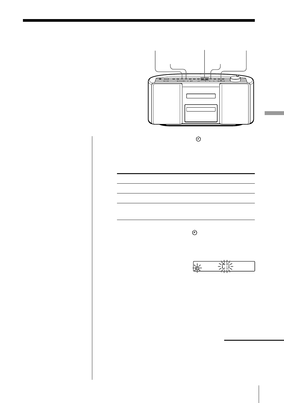 Waking up to music | Sony ZS-2000 User Manual | Page 21 / 36