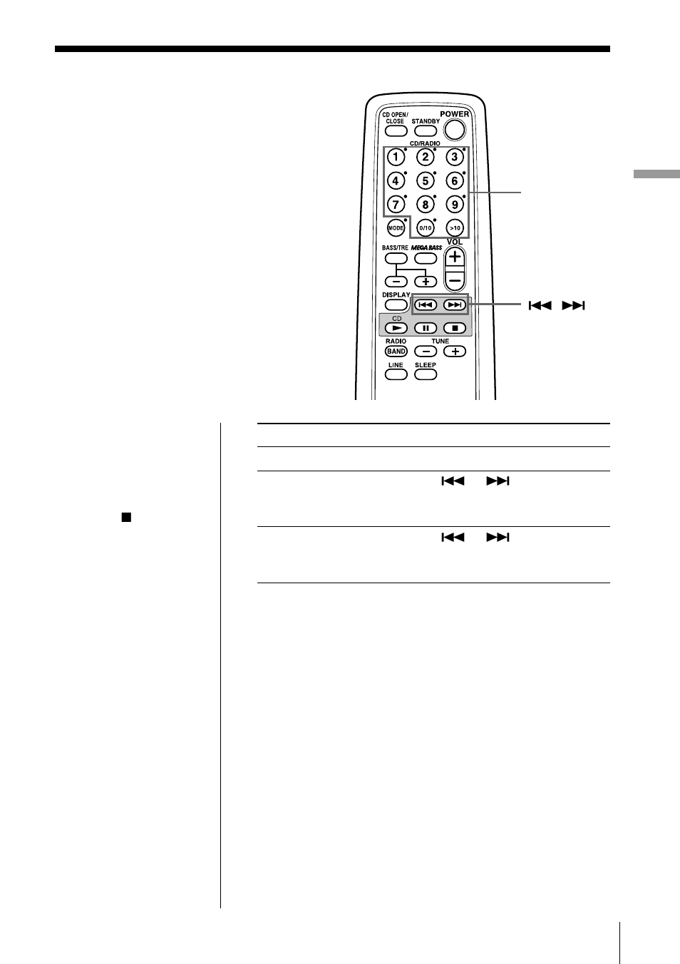 Locating a specific track | Sony ZS-2000 User Manual | Page 9 / 36