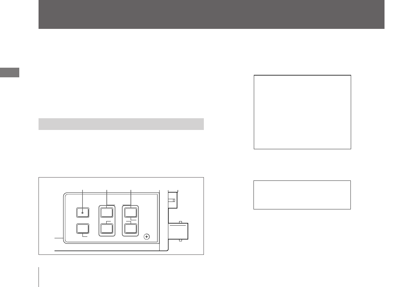 Menu settings | Sony XC-003 User Manual | Page 38 / 48